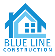 Blue Line Construction Co. Logo