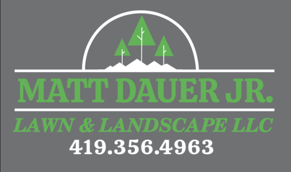 Matt Dauer Jr. Lawn & Landscape LLC Logo