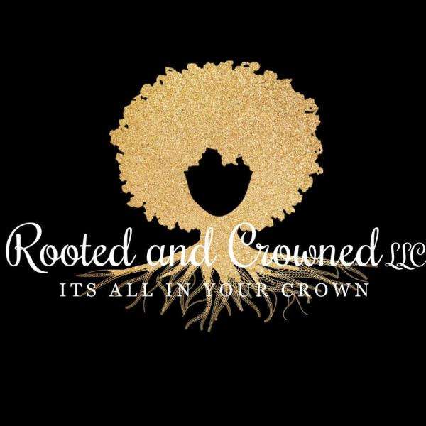 Rooted and Crowned, LLC  Logo