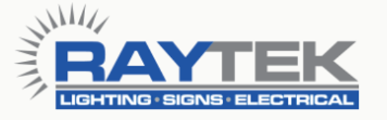 RAYTEK Lighting, Signs & Electrical Logo