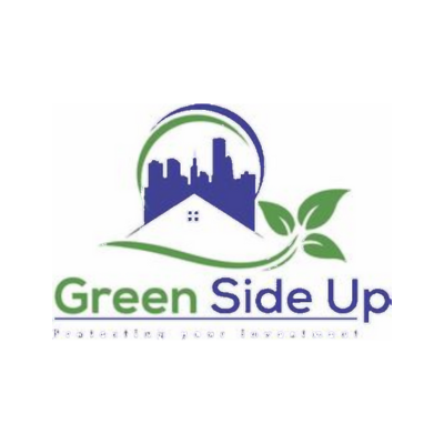 Green Side Up Contracting Logo