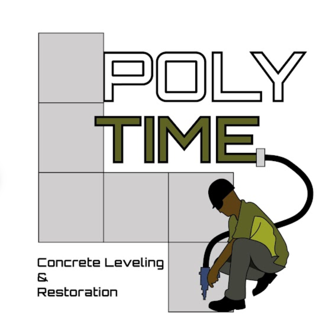 PolyTime Concrete Leveling and Restoration LLC Logo