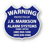 J R Markson Security Systems Logo