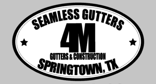 4M Gutters and Construction Logo