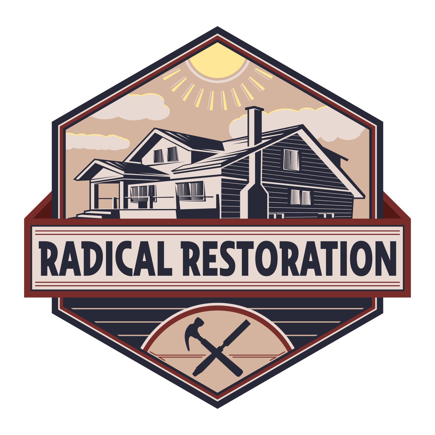 Radical Restoration and Robust Roof Logo