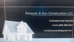 Donovan And Son Construction LLC Logo