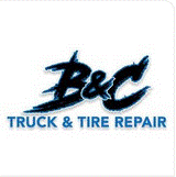 B&C Truck & Tire Repair Logo