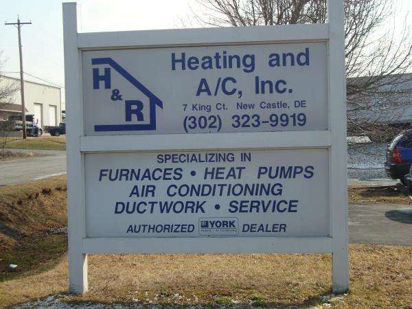 H & R Heating & Air Conditioning Inc. Logo