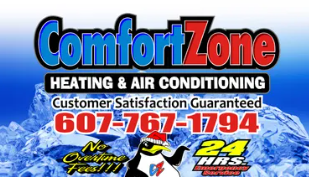 Comfort Zone Heating & Air Conditioning Logo