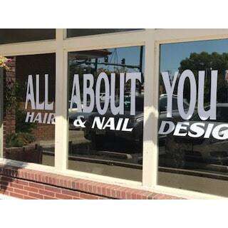All About You Hair & Nail Design Logo