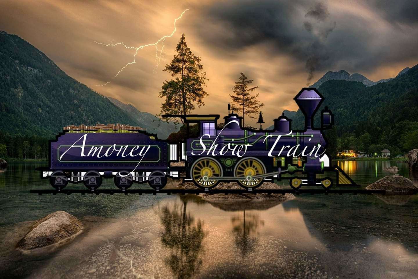 Amoney Show Train Logo