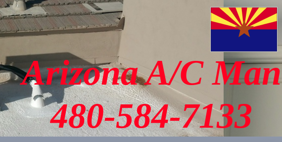 Arizona A/C Man Logo