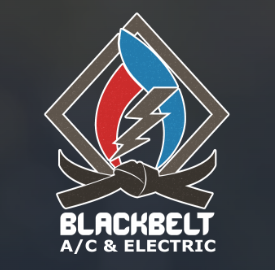 Blackbelt AC and Electrical Logo