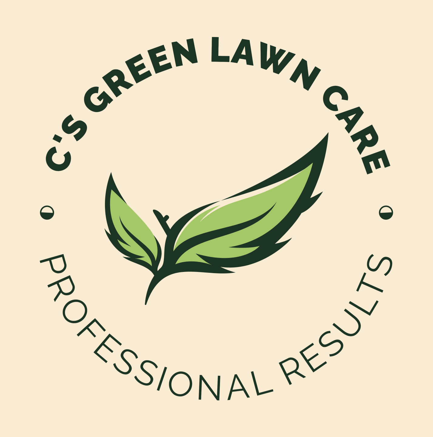 C's Green Lawn Care LLC Logo