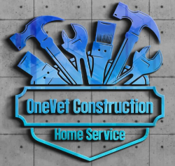 OneVet Construction Home Service Logo