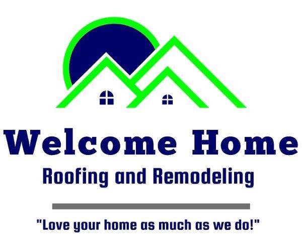 Welcome Home Roofing and Remodeling Logo