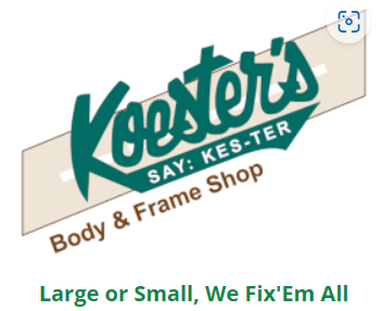 Koester's Body & Frame Shop Logo