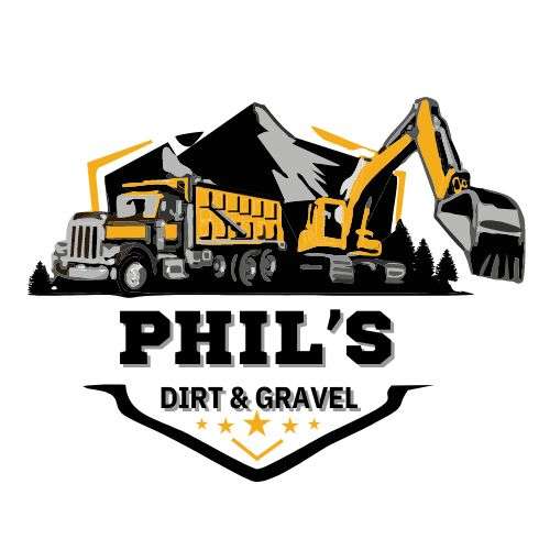 Phil's Dirt and Gravel Logo
