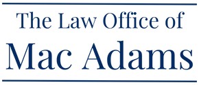 The Law Office of Mac Adams Logo