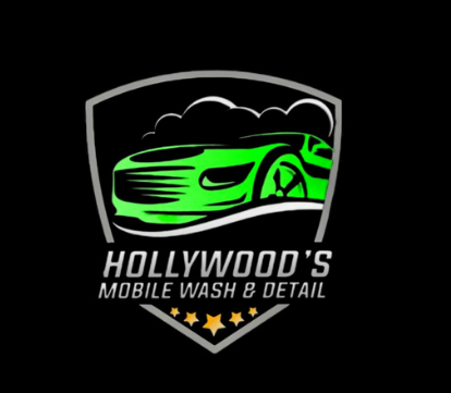 Hollywood's Mobile Wash and Detail Logo