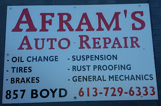 Afram Auto Repair Inc. Logo