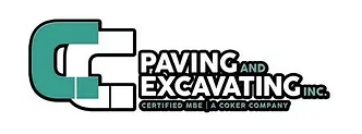 C.C. Paving & Excavating Logo