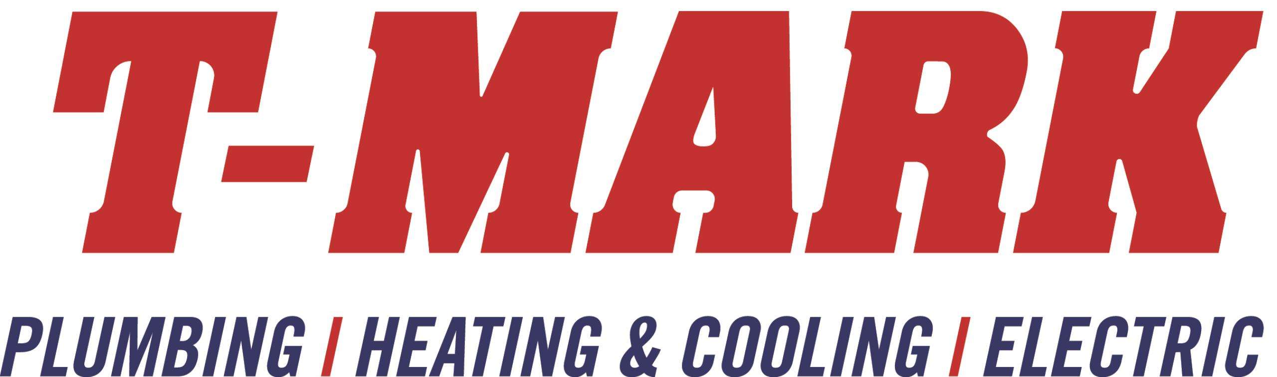 T-Mark Plumbing. Heating, Cooling & Electric Logo