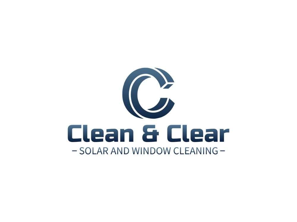 Clean and Clear Solar and Window Cleaning Services Logo