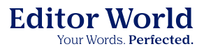 Editor World: Editing Services | Proofreading Services Logo