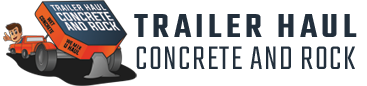 Trailer Haul Concrete Co. Logo
