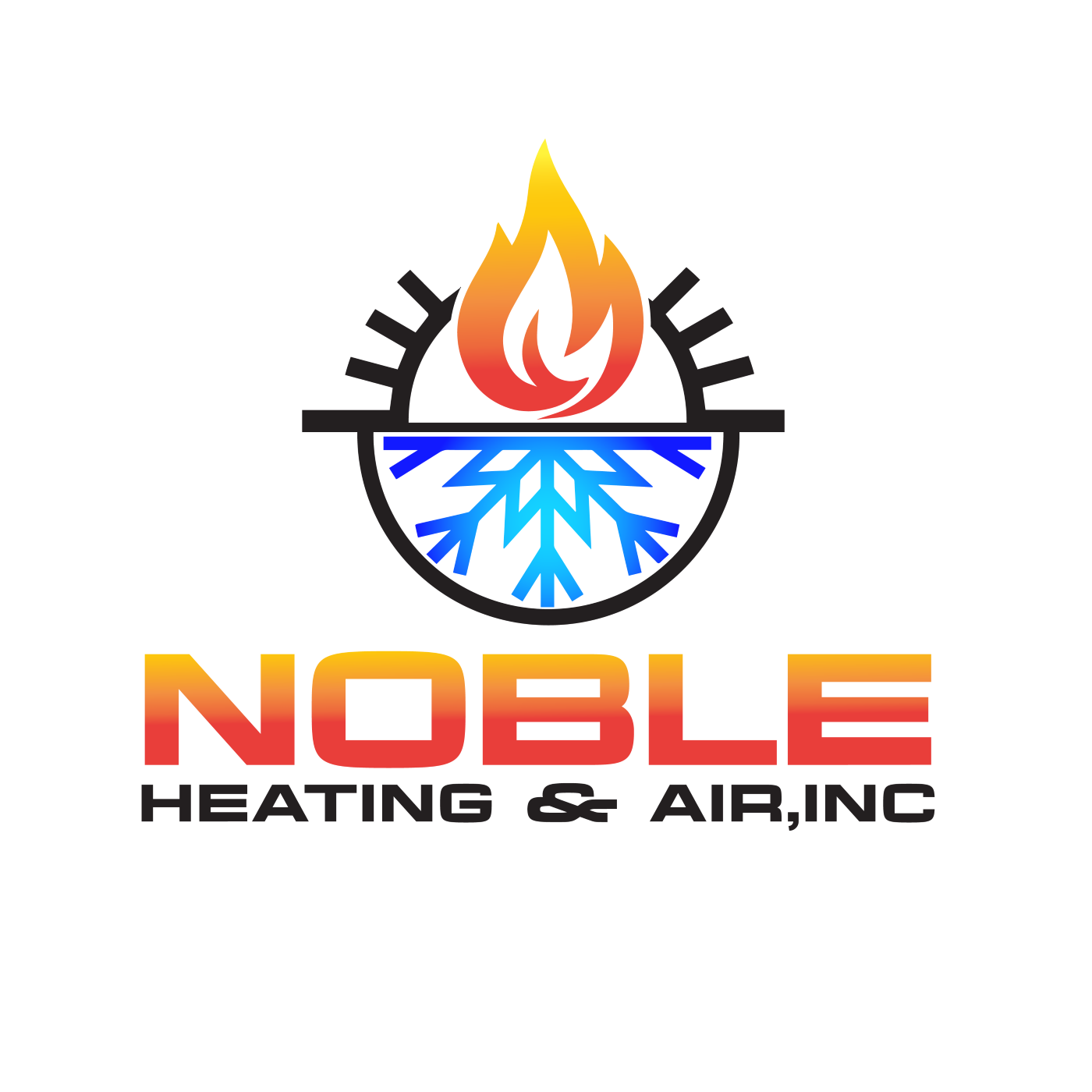 Noble Heating & Air Logo