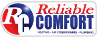Reliable Comfort Heating and Air Conditioning Logo