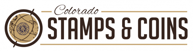 Colorado Stamps & Coins Logo