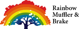 Rainbow Muffler & Brake – Maple Heights Logo
