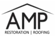 AMP Restoration and Roofing Logo