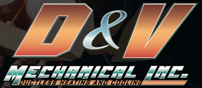 D & V Mechanical, Inc. Logo
