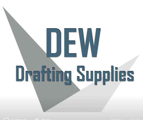 DEW Drafting Supplies Logo