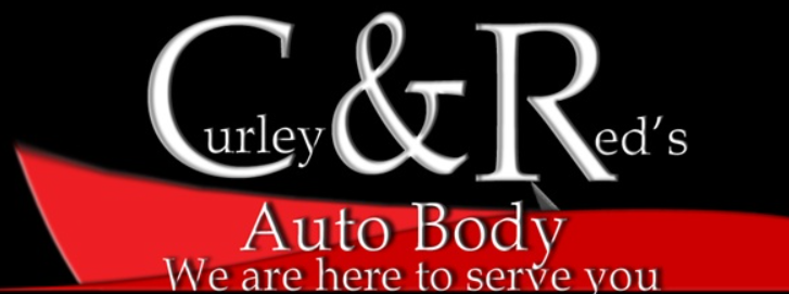 Curley & Red's Body Shop Logo