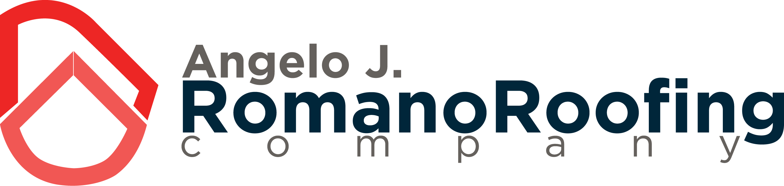 Angelo J. Romano Roofing Co. Logo