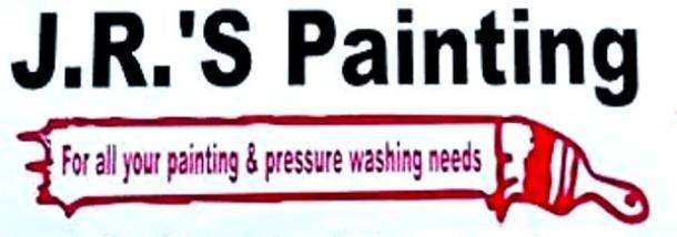 JR'S Painting and Pressure Washing Logo
