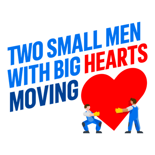 Two Small Men with Big Hearts Logo