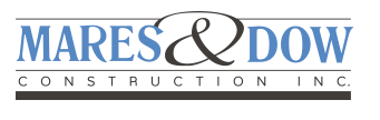 Mares & Dow Construction & Skylights Logo