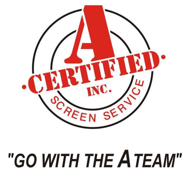 A Certified Screen Service Inc. Logo