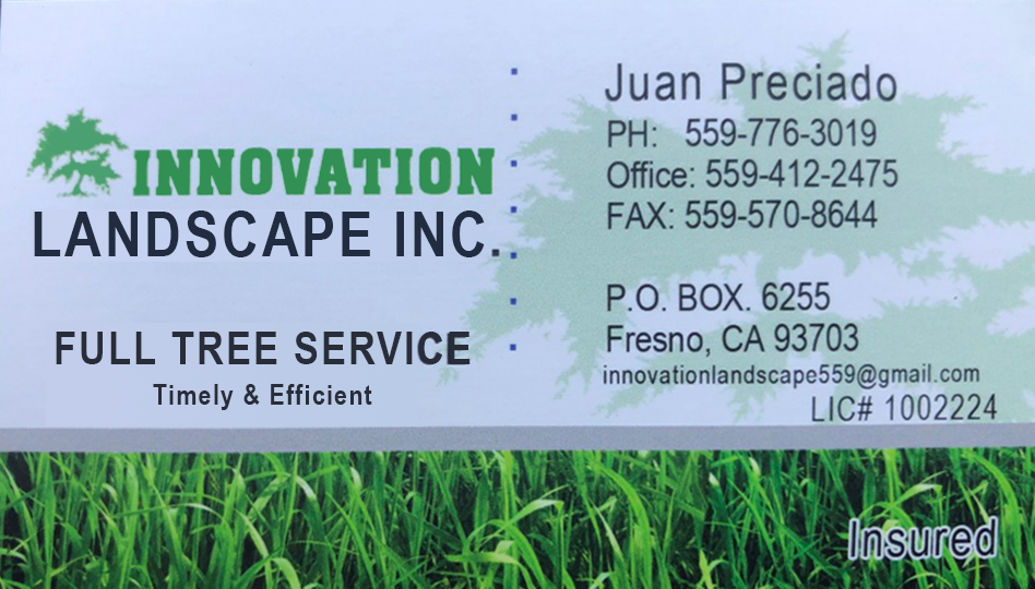 Innovation Landscape Inc Better, Commercial Landscaping Fresno California