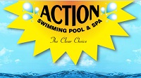 Action Swimming Pool & Spa Logo