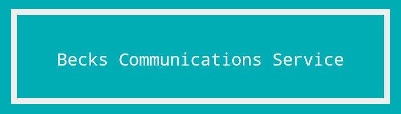 Becks Communications Service Logo
