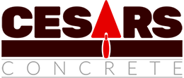 Cesar's Concrete Logo