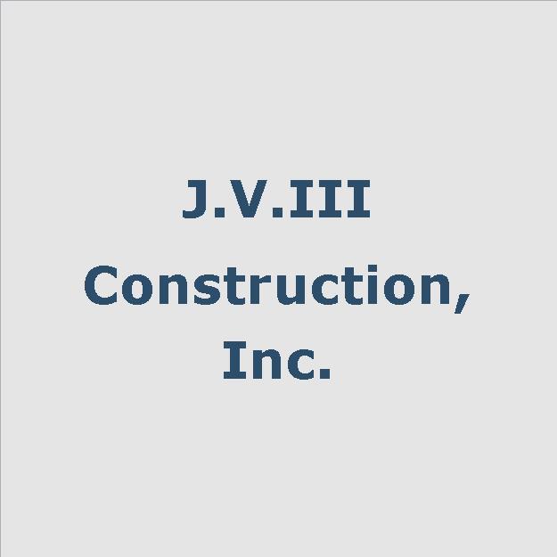 J.V. III Construction, Inc. Logo
