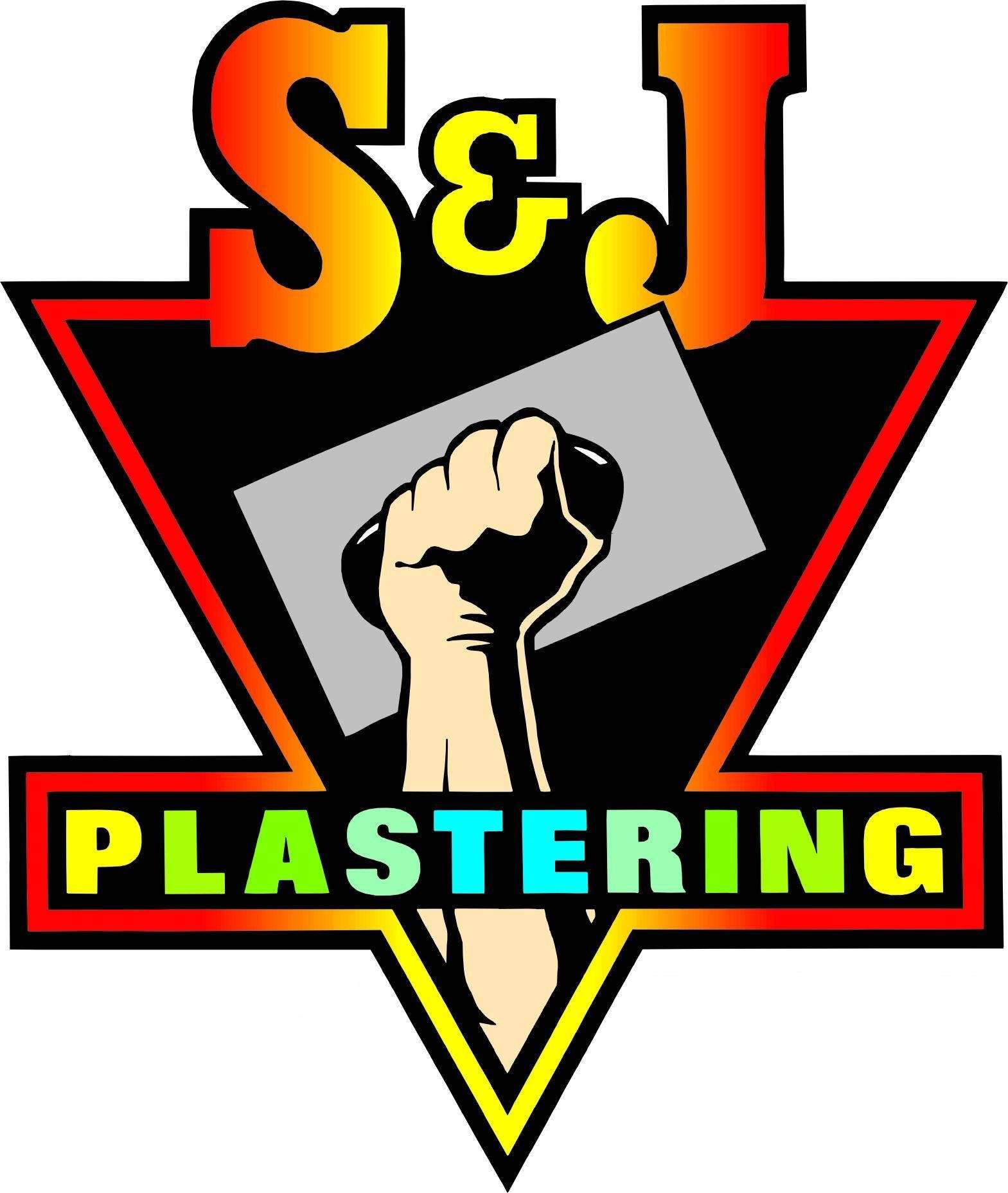 S&J Plastering Logo