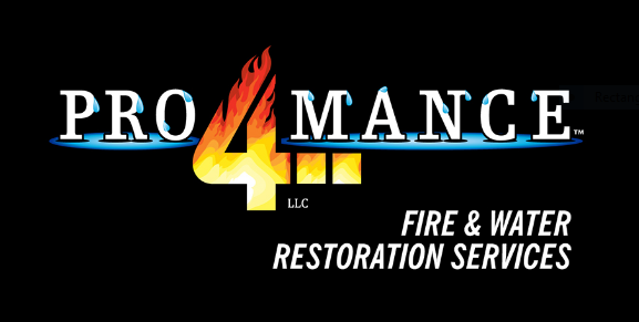 Pro4mance Fire & Water Restoration Services Logo